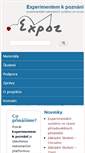 Mobile Screenshot of expoz.cz