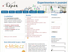 Tablet Screenshot of expoz.cz